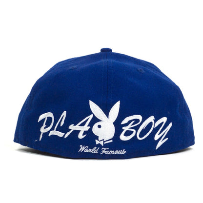 Supreme Playboy Box Logo New Era Cap Royal
