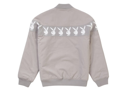 Supreme Playboy Crew Jacket Grey