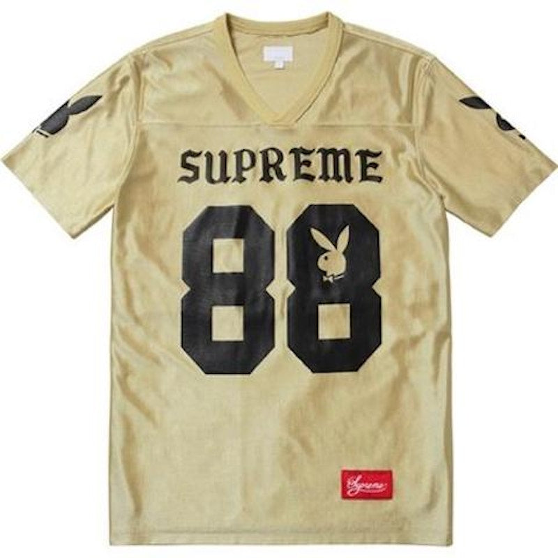 Supreme Playboy Football Top Gold