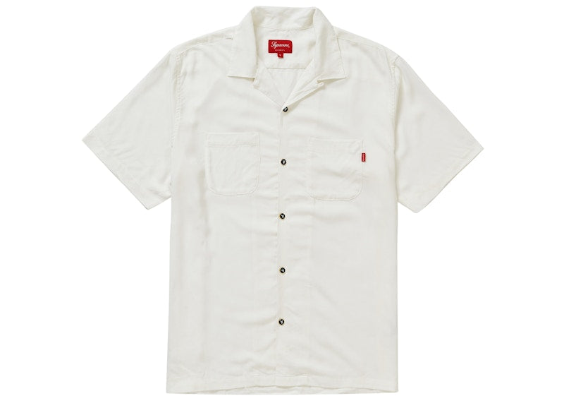 Supreme Playboy Rayon S/S Shirt White