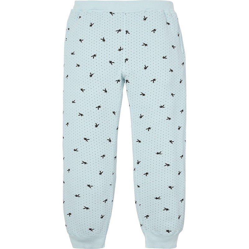 Supreme Playboy Waffle Thermal Pant Light Blue