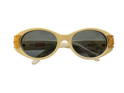 Supreme Plaza Sunglasses White
