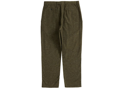 Supreme Pleated Trouser Dark Green