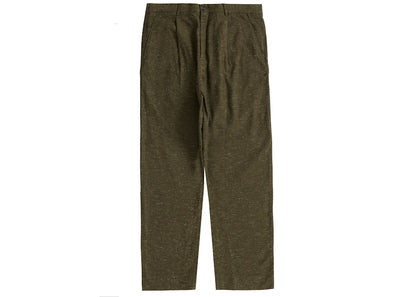 Supreme Pleated Trouser Dark Green