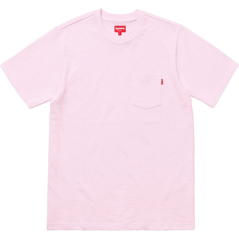Supreme Pocket Tee Light Purple