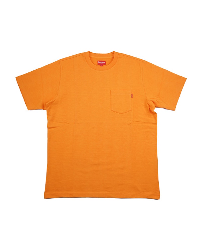 Supreme Pocket Tee Orange