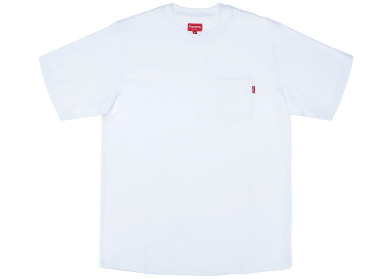 Supreme Pocket Tee (SS18) White