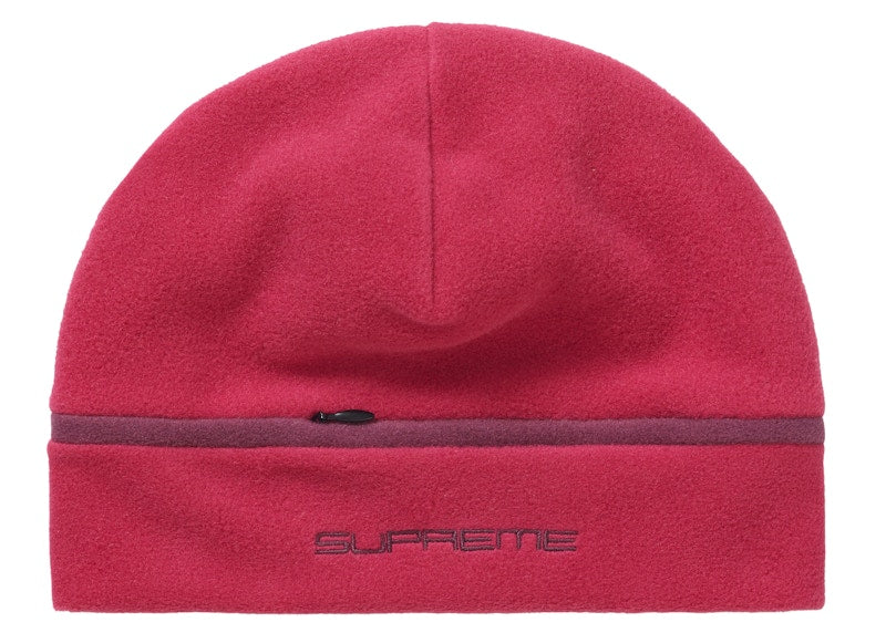 Supreme Polartec Beanie (FW21) Magenta