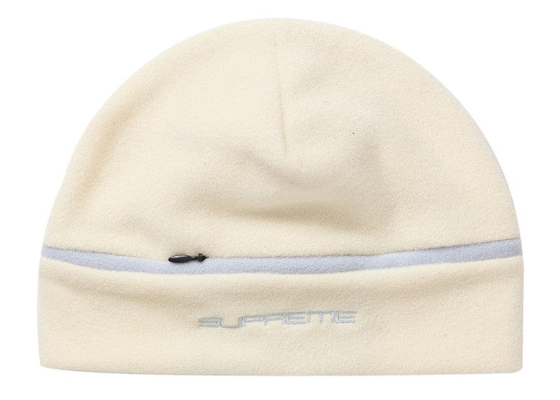 Supreme Polartec Beanie (FW21) Natural