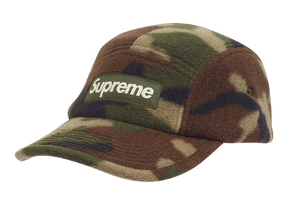 Supreme Polartec Camp Cap Woodland Camo