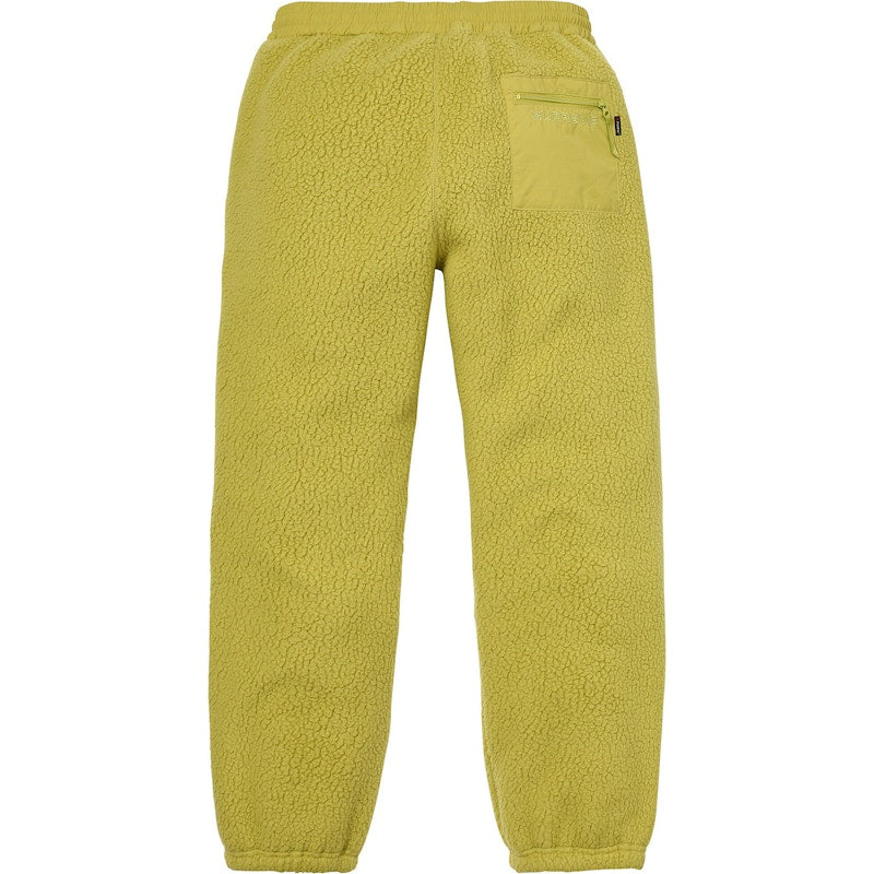 Supreme Polartec Deep Pile Pant Sulphur