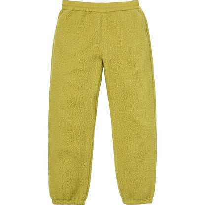 Supreme Polartec Deep Pile Pant Sulphur