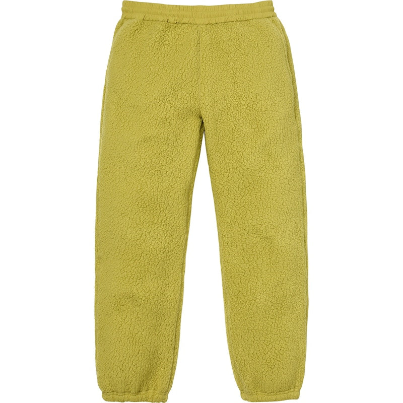 Supreme Polartec Deep Pile Pant Sulphur