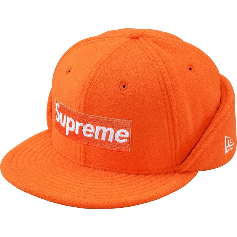 Supreme Polartec Ear Flap New Era Orange