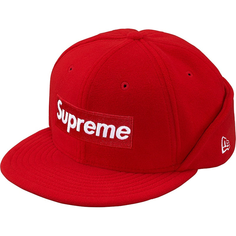 Supreme Polartec Ear Flap New Era Red
