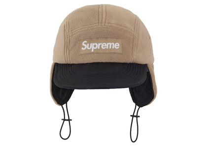 Supreme Polartec Earflap Camp Cap (FW24) Taupe