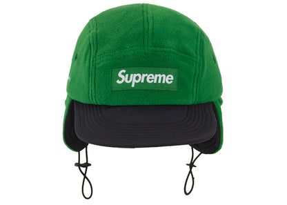 Supreme Polartec Earflap Camp Cap (FW24) Green