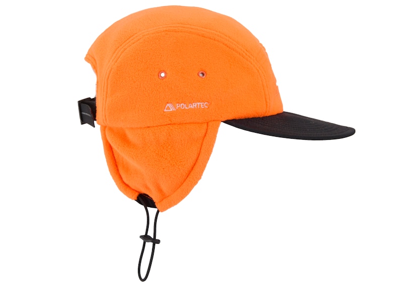 Supreme Polartec Earflap Camp Cap (FW24) Orange