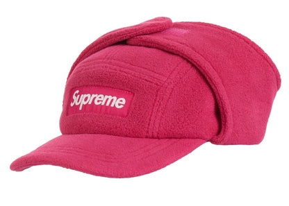 Supreme Polartec Earflap Camp Cap Magenta