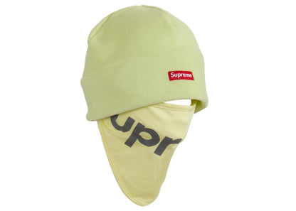 Supreme Polartec Facemask Beanie Lime