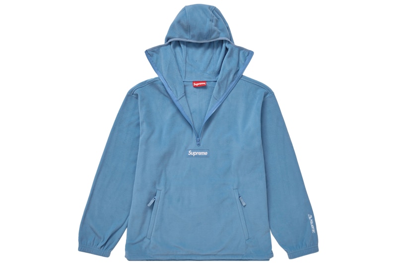 Supreme Polartec Facemask Half Zip Pullover Dusty Teal