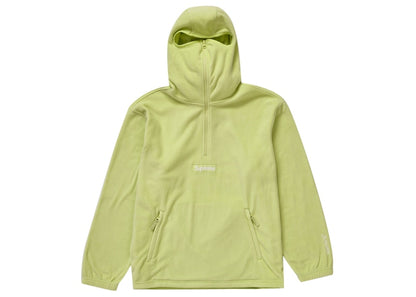 Supreme Polartec Facemask Half Zip Pullover Lime