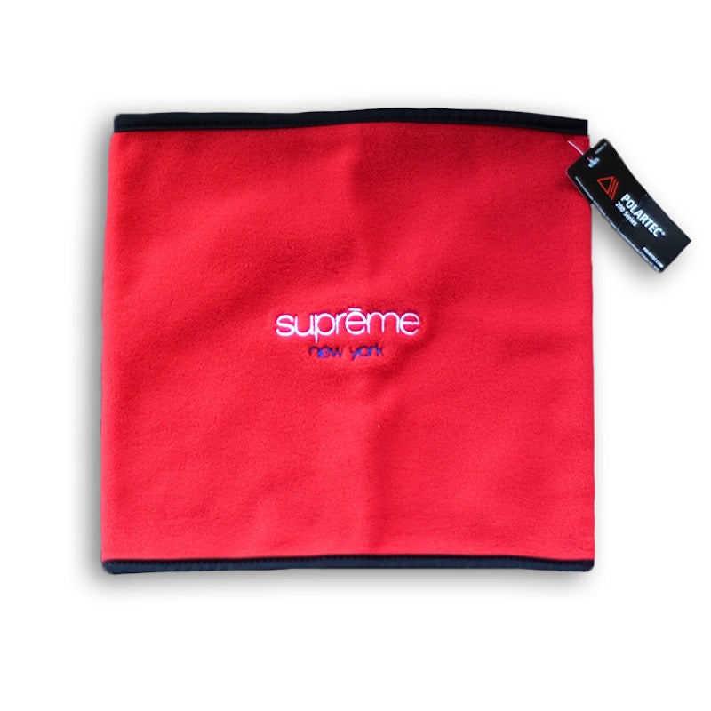 Supreme Polartec Fleece Neck Gaitor Red