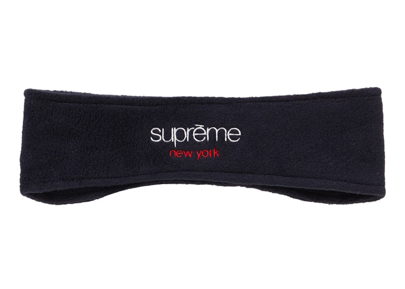 Supreme Polartec Headband Navy