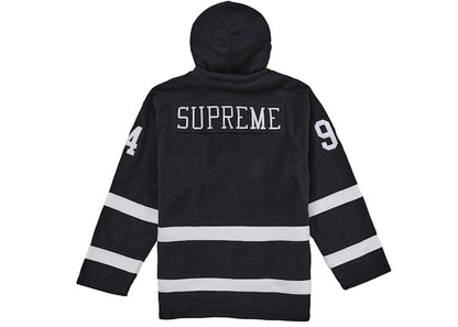 Supreme Polartec Hooded Hockey Jersey Black