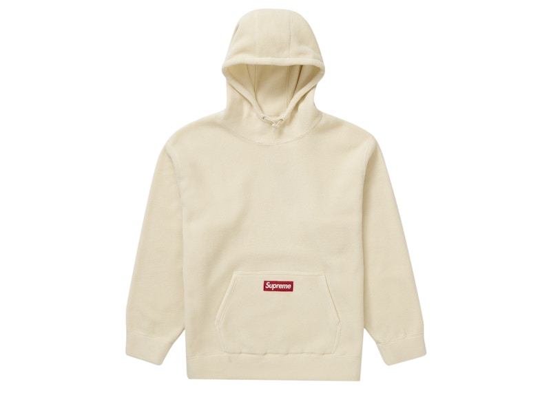Supreme Polartec Hooded Sweatshirt (FW21) Natural
