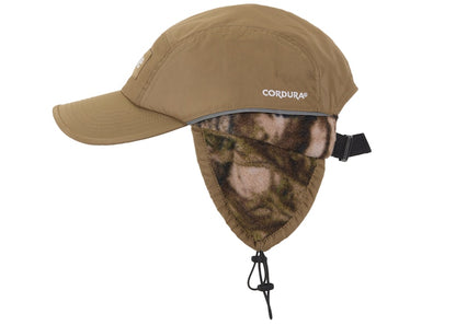 Supreme Polartec Lined Packable Earflap Camp Cap Woodland Camo