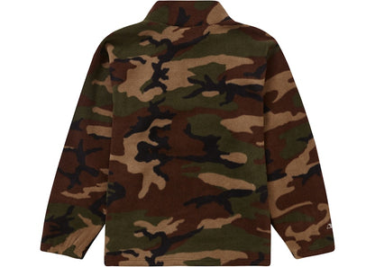 Supreme Polartec Mock Neck Pullover Woodland Camo