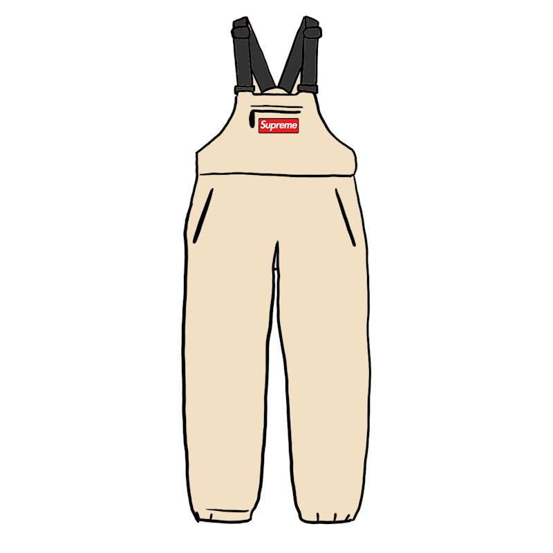 Supreme Polartec Overalls Natural