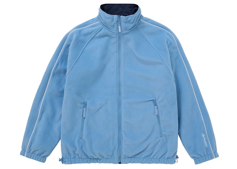 Supreme Polartec Reversible Track Jacket Navy