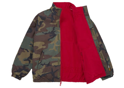 Supreme Polartec Reversible Track Jacket Woodland Camo
