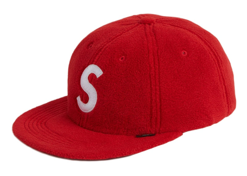 Supreme Polartec S Logo 6-Panel Red