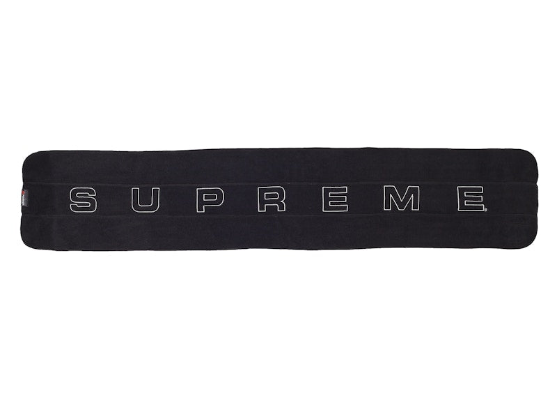Supreme Polartec Scarf Black