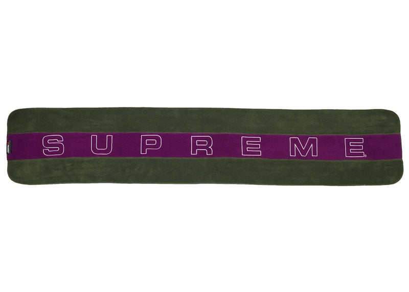 Supreme Polartec Scarf Olive