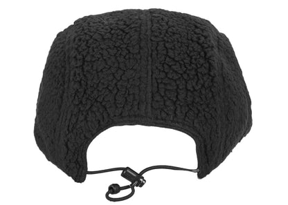 Supreme Polartec Shearling Reversible Camp Cap Black