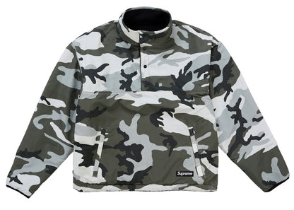 Supreme Polartec Shearling Reversible Pullover (FW25) Black