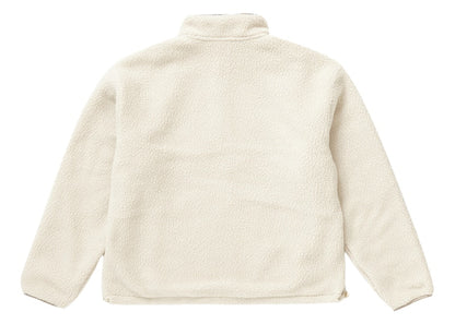 Supreme Polartec Shearling Reversible Pullover Natural