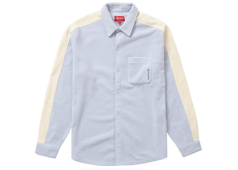 Supreme Polartec Shirt Light Blue