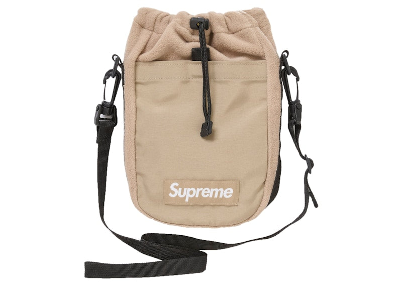 Supreme Polartec Sling Bag Taupe