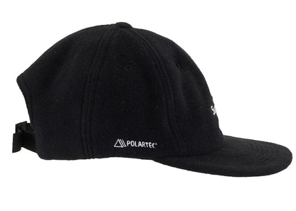 Supreme Polartec Small Box 6-Panel Black