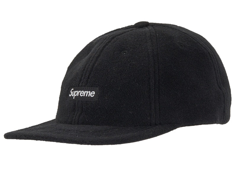 Supreme Polartec Small Box 6-Panel Black