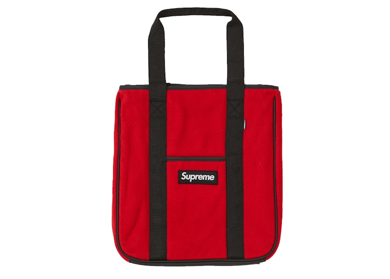 Supreme Polartec Tote Red