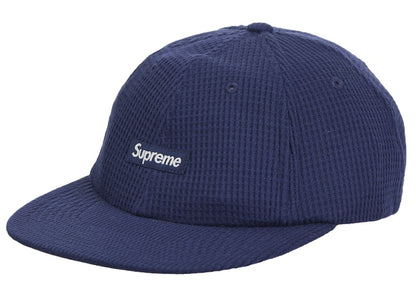 Supreme Polartec Waffle Small Box 6-Panel Navy