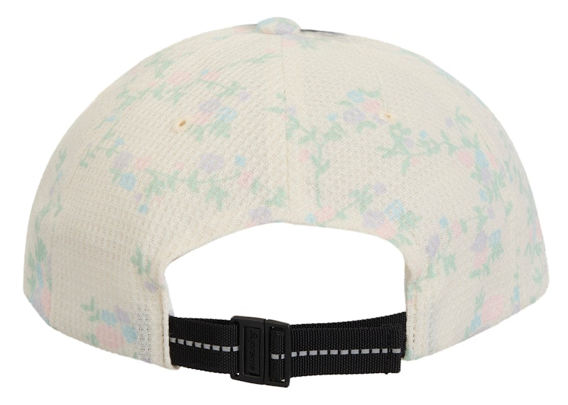 Supreme Polartec Waffle Small Box 6-Panel Floral