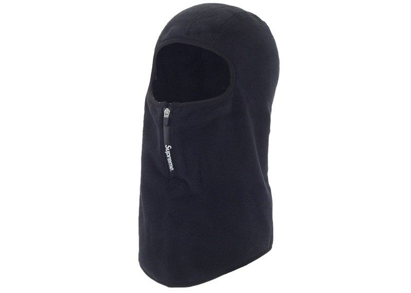 Supreme Polartec Zip Balaclava (FW25) Black