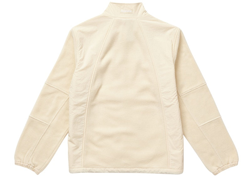 Supreme Polartec Zip Up Jacket Natural